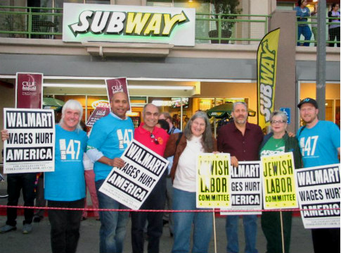 Nov 7 2013 JLC WR at Walmart Workers Rally in LA.jpg